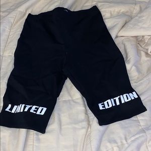 “ Limited Edition “ biker shorts